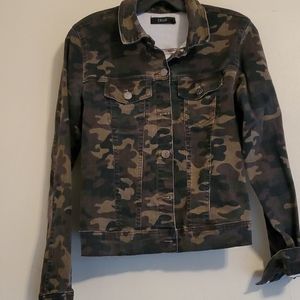 Cello Camouflage Jean jacket